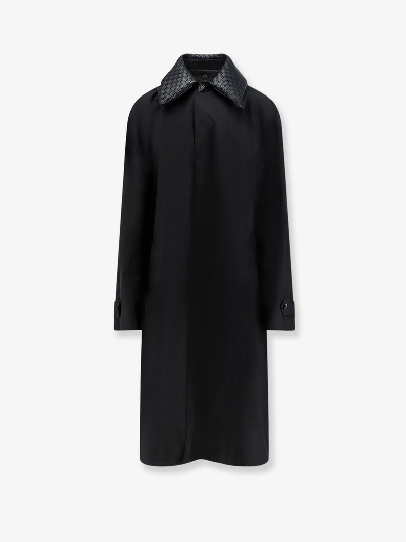 Wool and silk coat