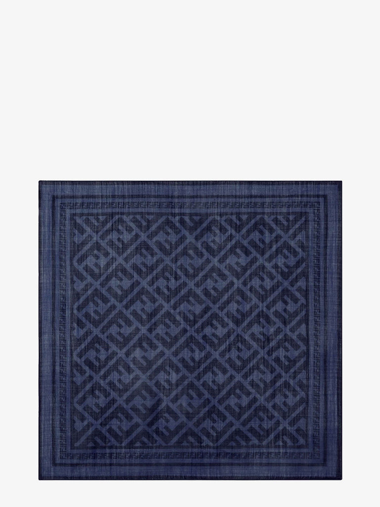 Wool and silk scarf