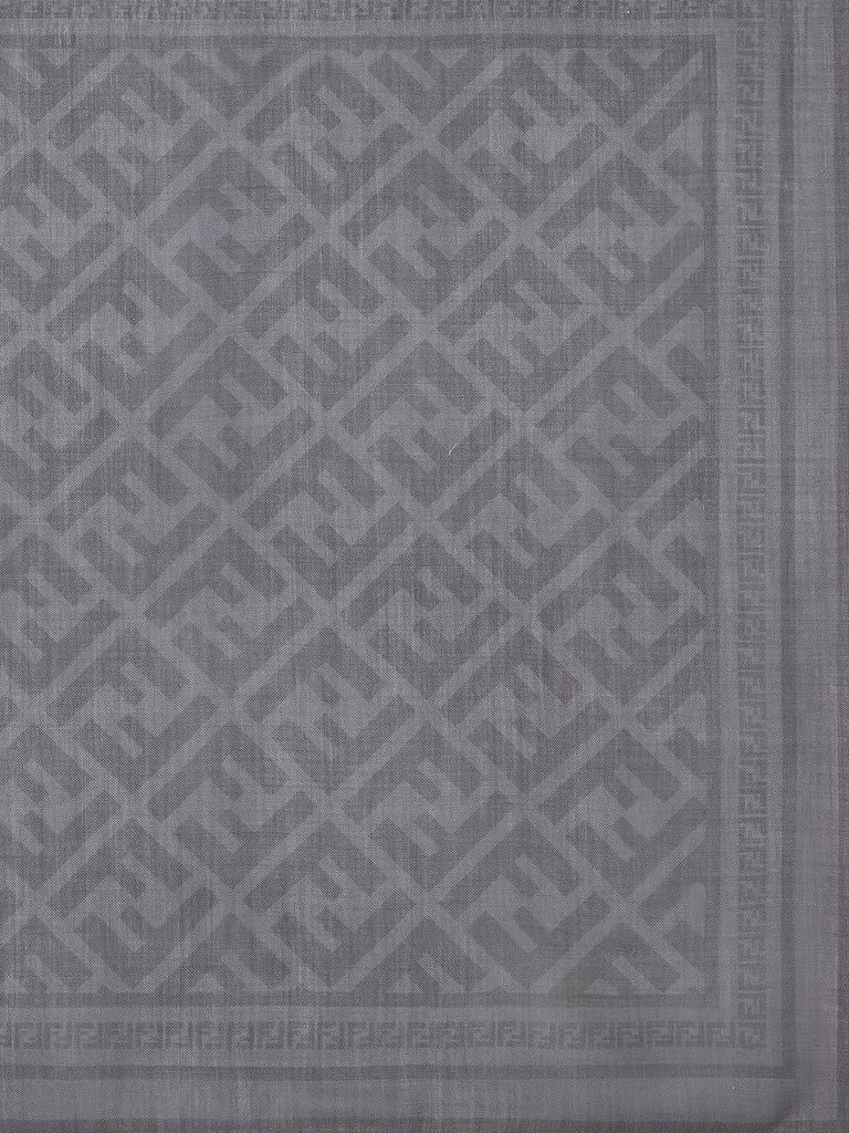 Wool and silk scarf