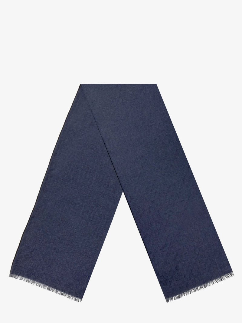 Wool and silk scarf