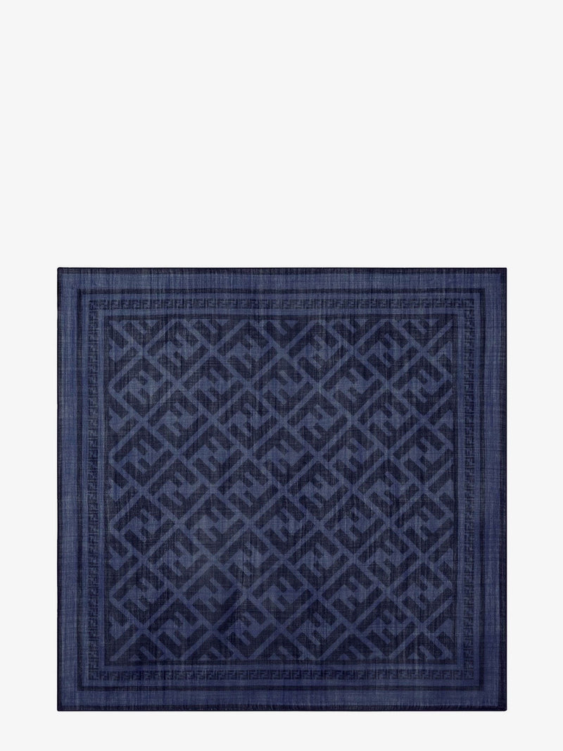 Wool and silk scarf