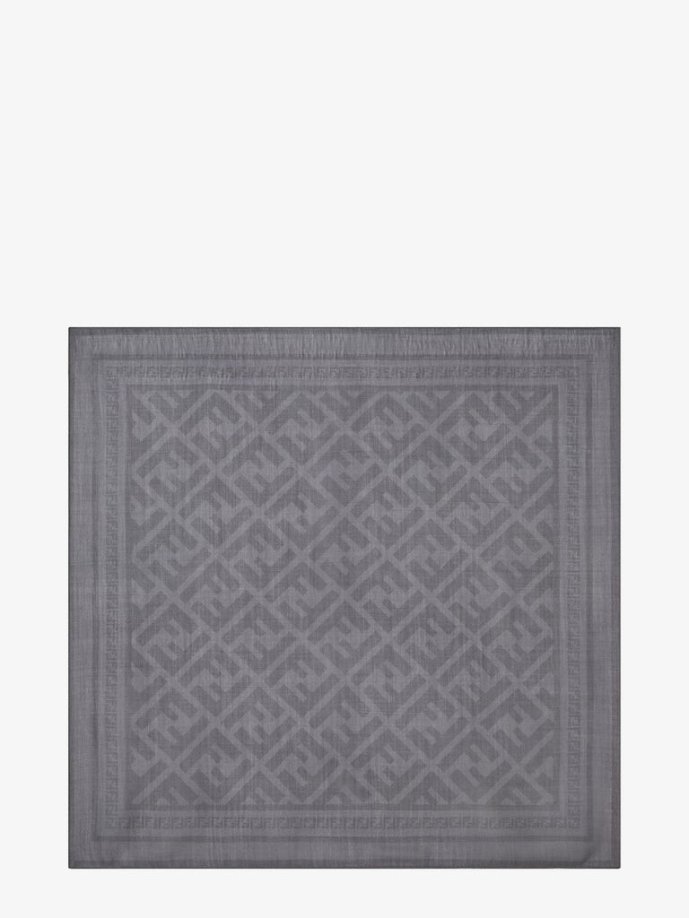 Wool and silk scarf