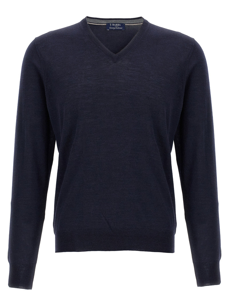 Wool and silk sweater