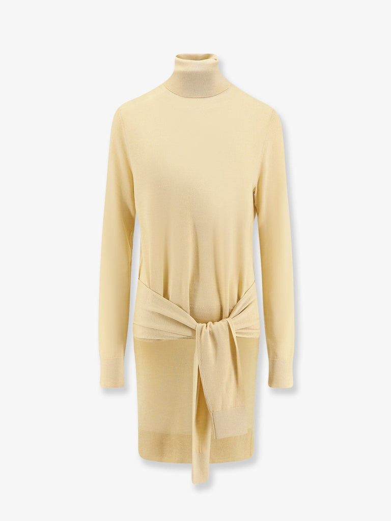Wool and silk turtleneck