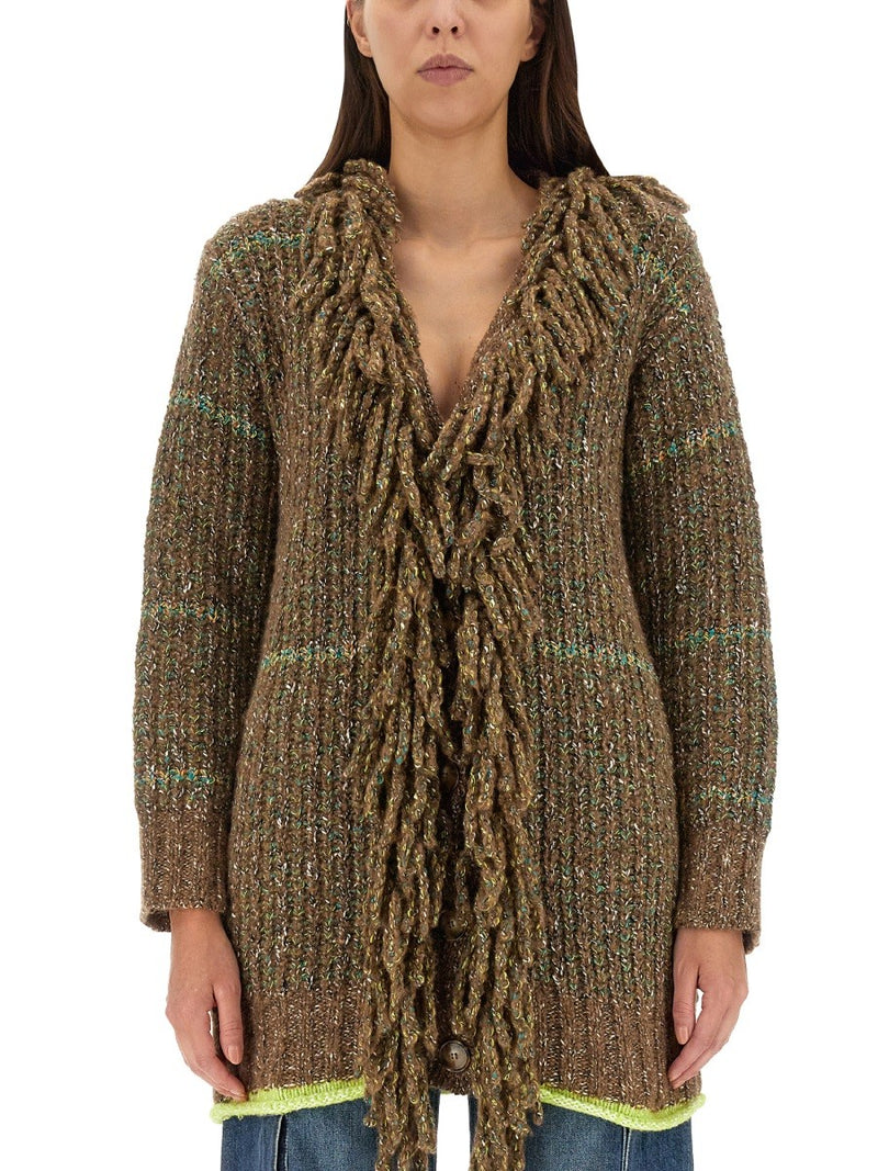 WOOL BLEND CARDIGAN