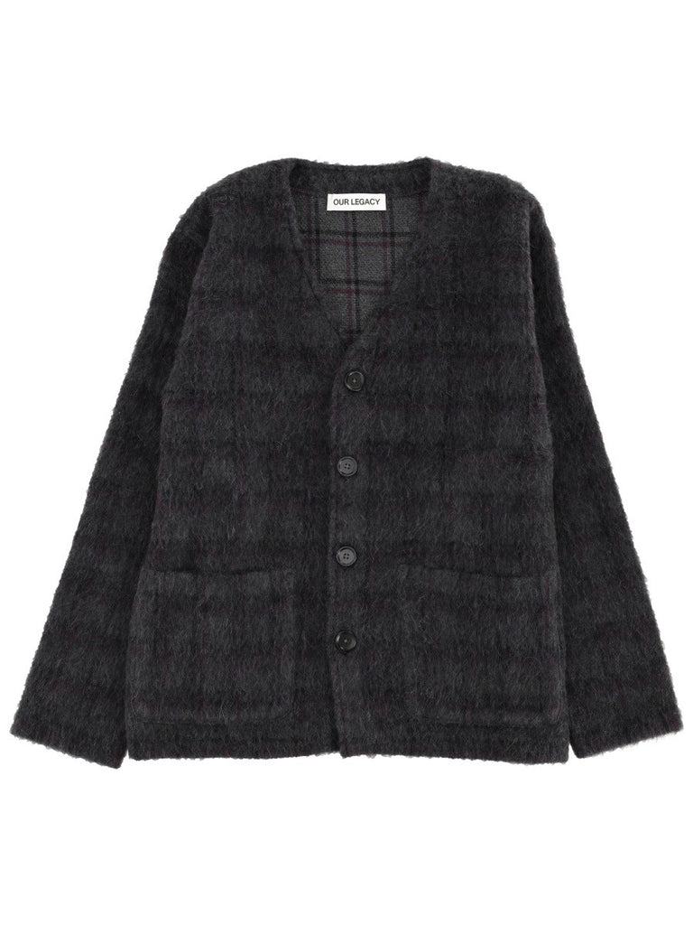WOOL BLEND CARDIGAN