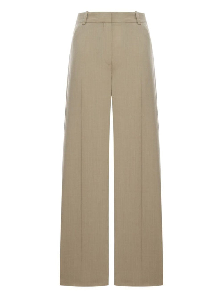 WOOL BLEND TAILORED PANTS