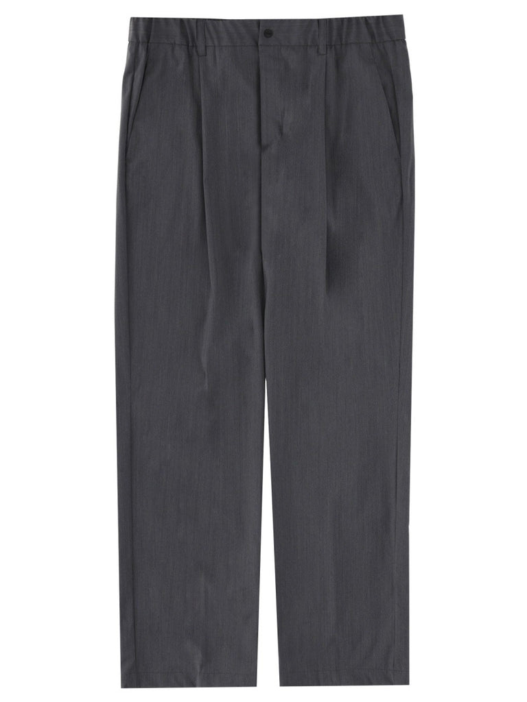 WOOL BLEND TAILORED PANTS