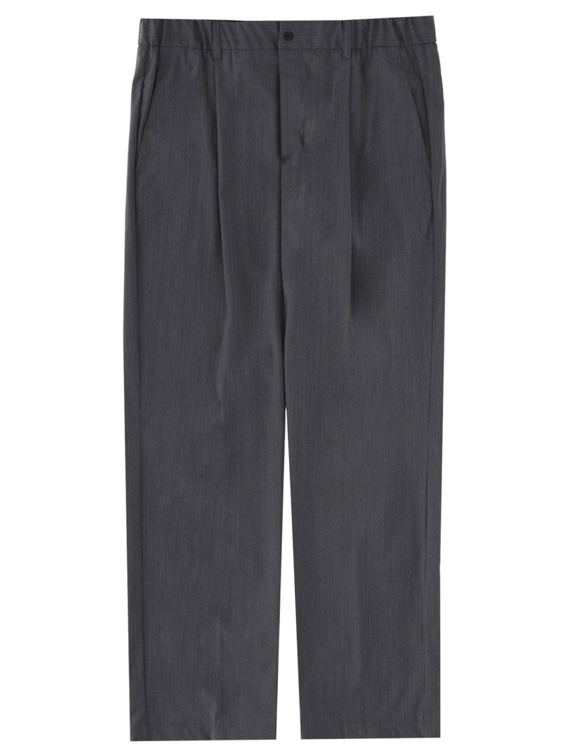 WOOL BLEND TAILORED PANTS