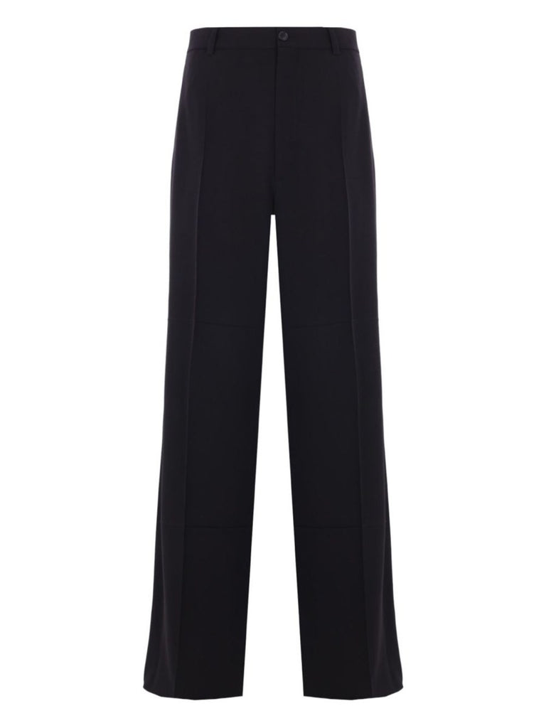 WOOL BLEND TAILORED PANTS