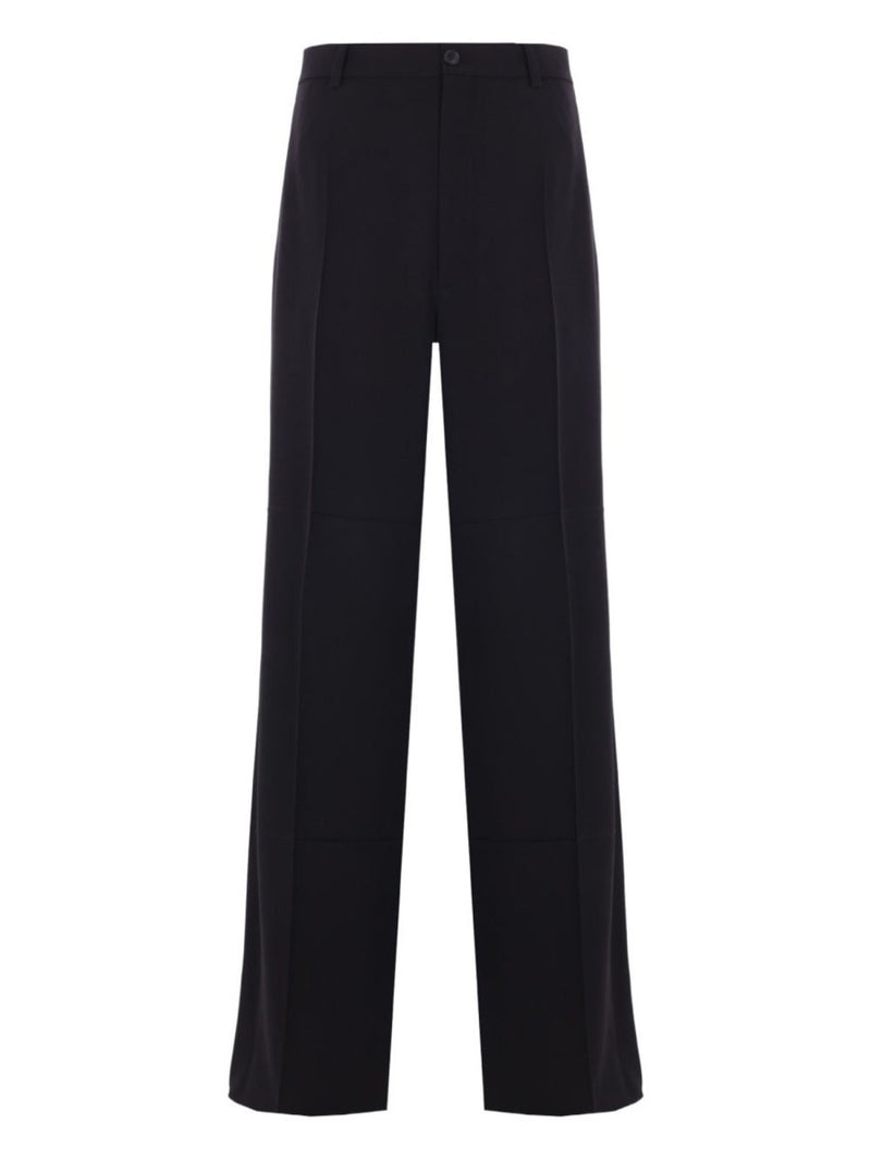 WOOL BLEND TAILORED PANTS