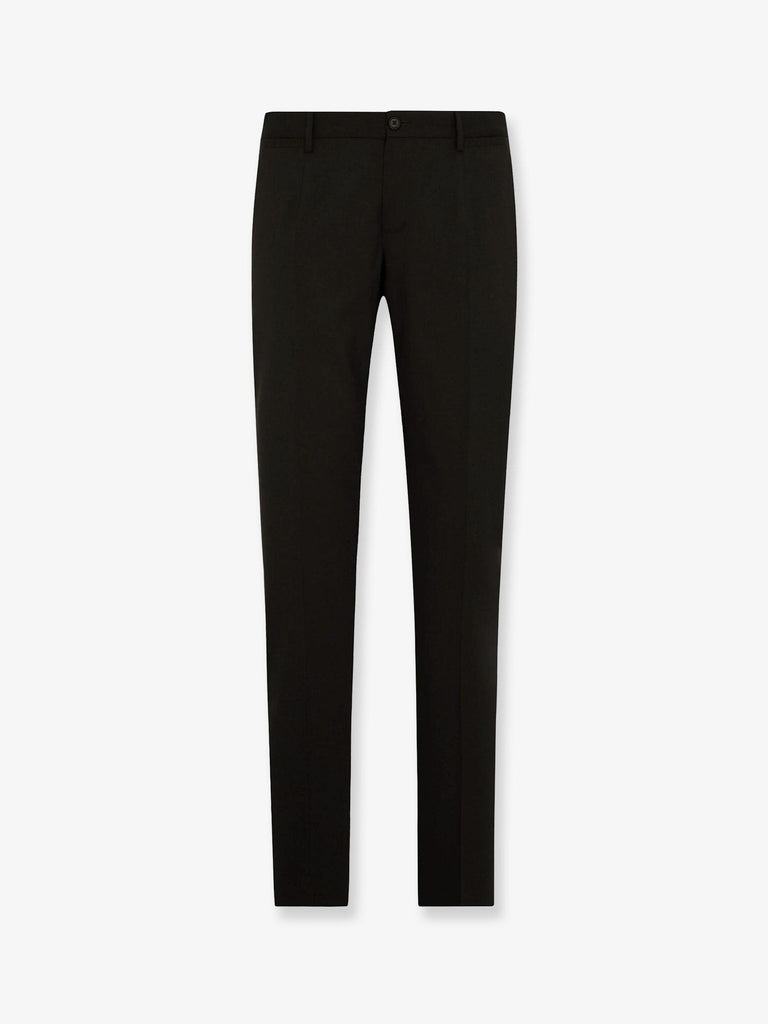 Wool blend trousers