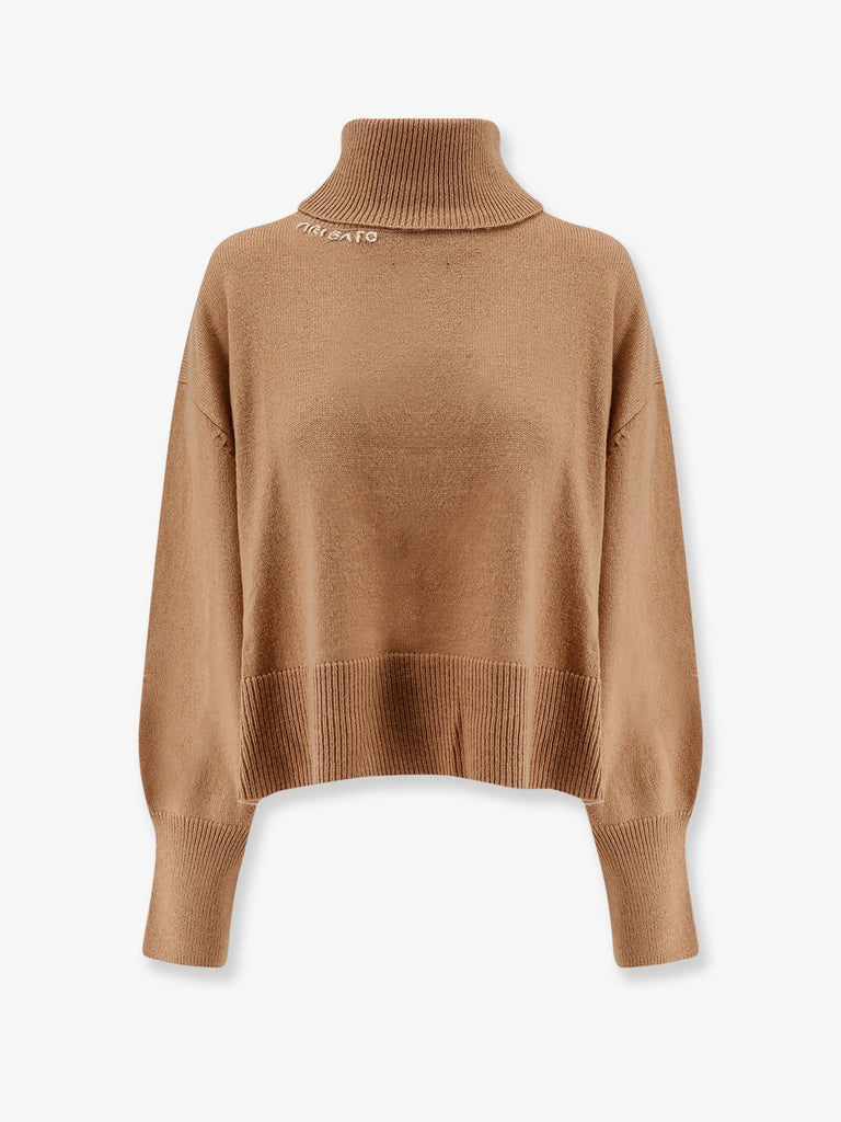 Wool blend turtleneck sweater