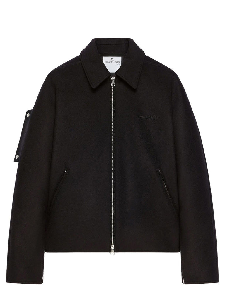 WOOL BOMBER JACKET