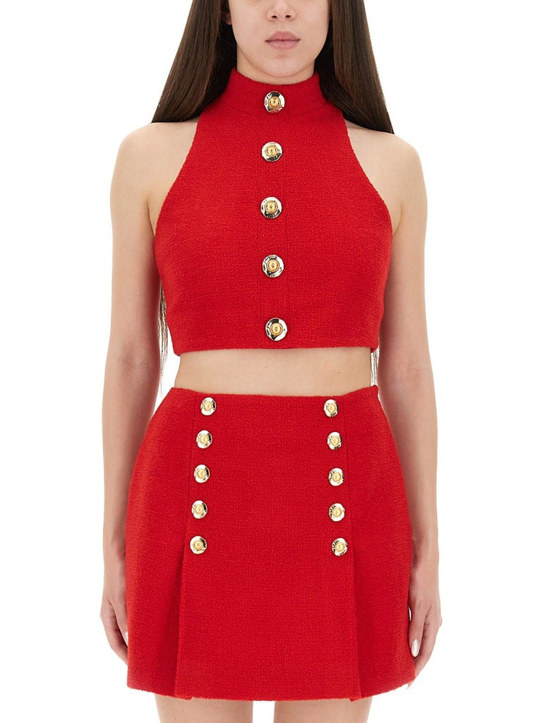 WOOL CROP TOP