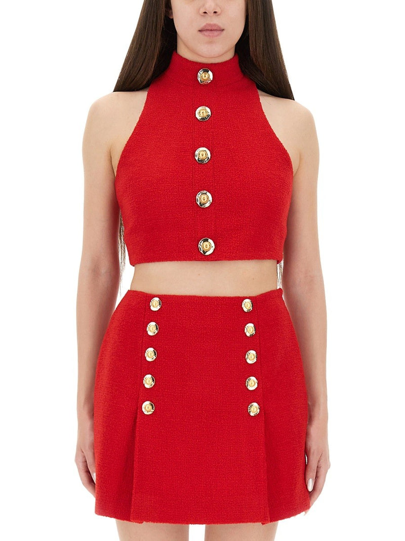 WOOL CROP TOP