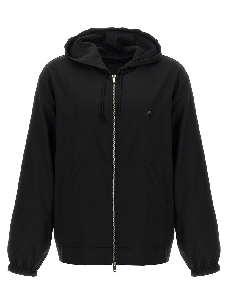 Wool hoodie