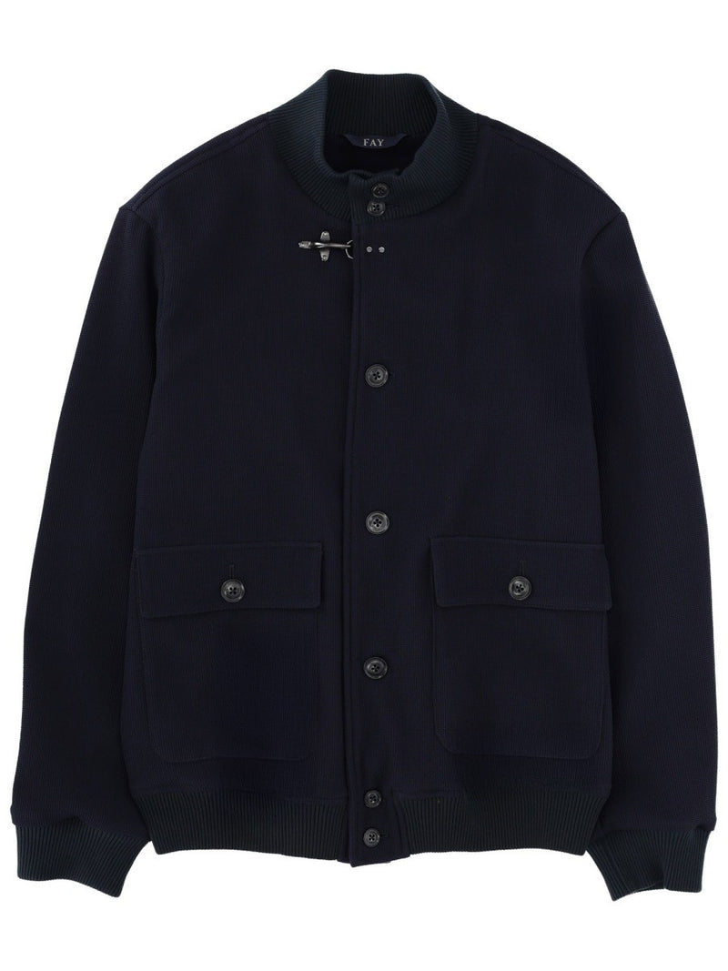 WOOL JACKET WITH BUTTONS