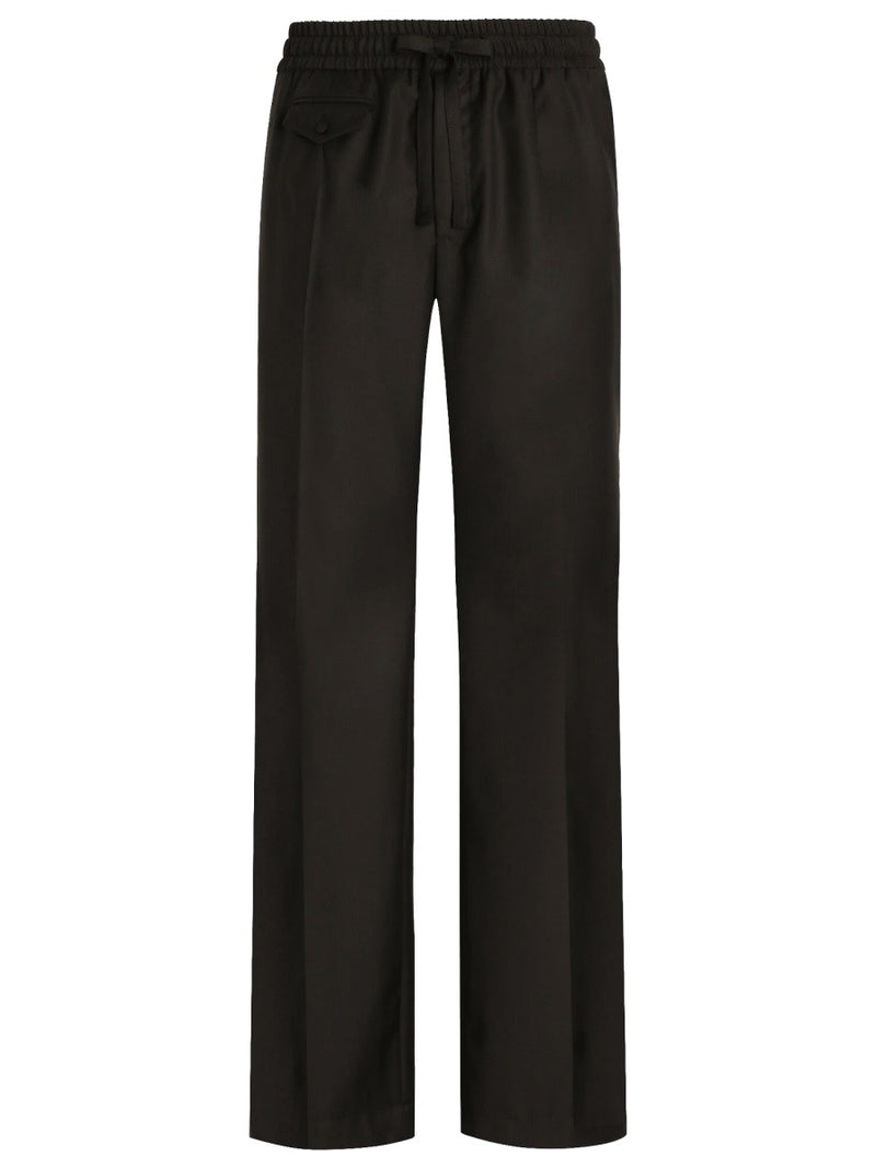 WOOL KNIT JOGGING PANTS