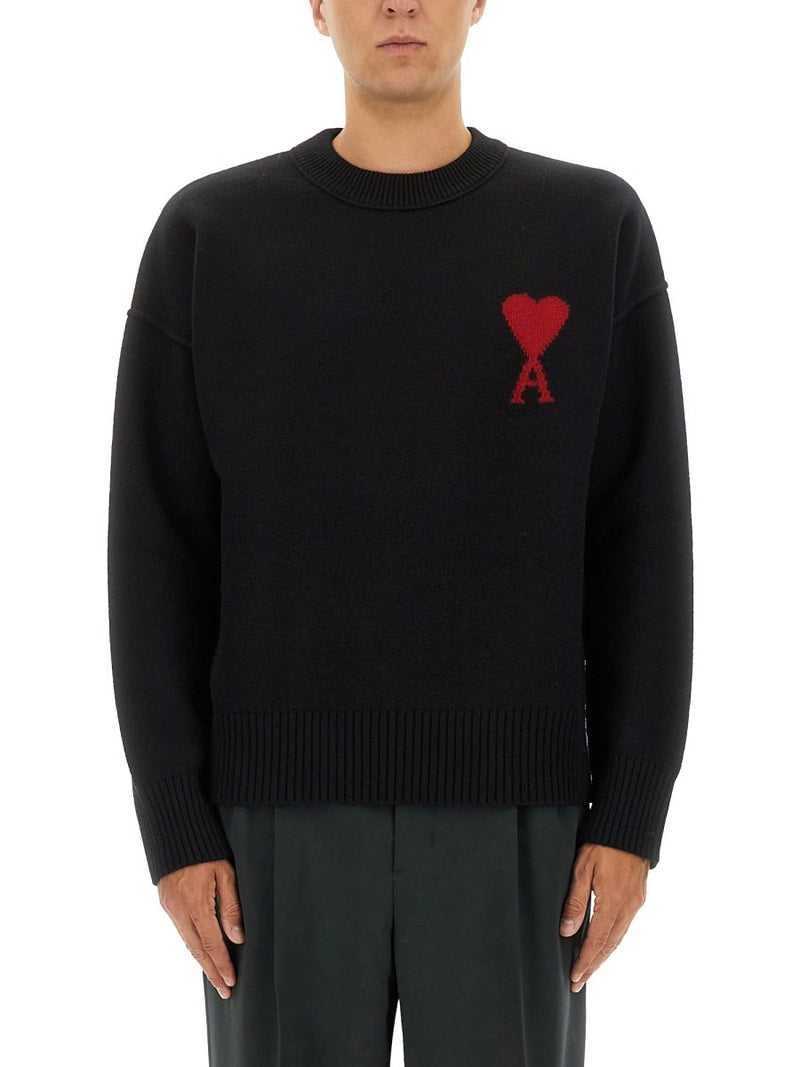 WOOL LOGO SWEATER