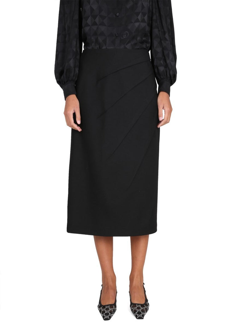 WOOL SKIRT