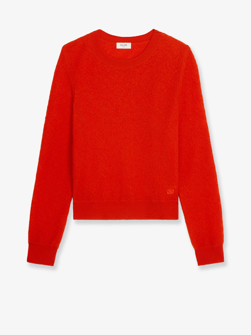 Wool sweater with Triomphe detail