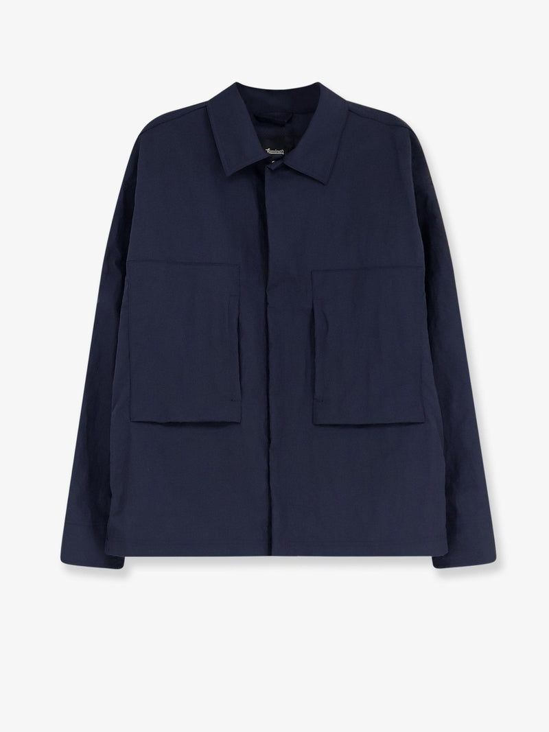 Wrinkled nylon jacket
