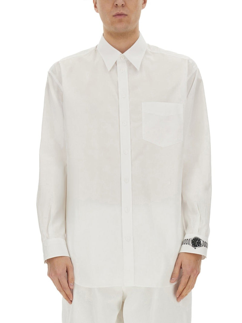 "WRISTWATCH PRINT" SHIRT
