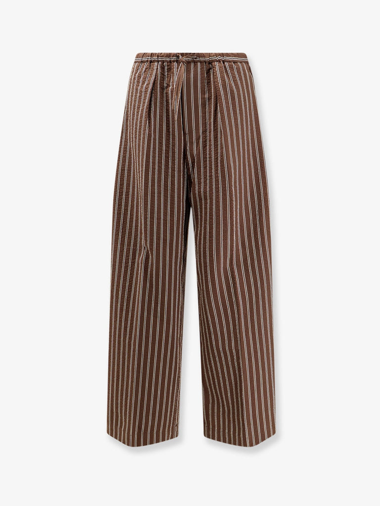 Wynston striped cotton trousers