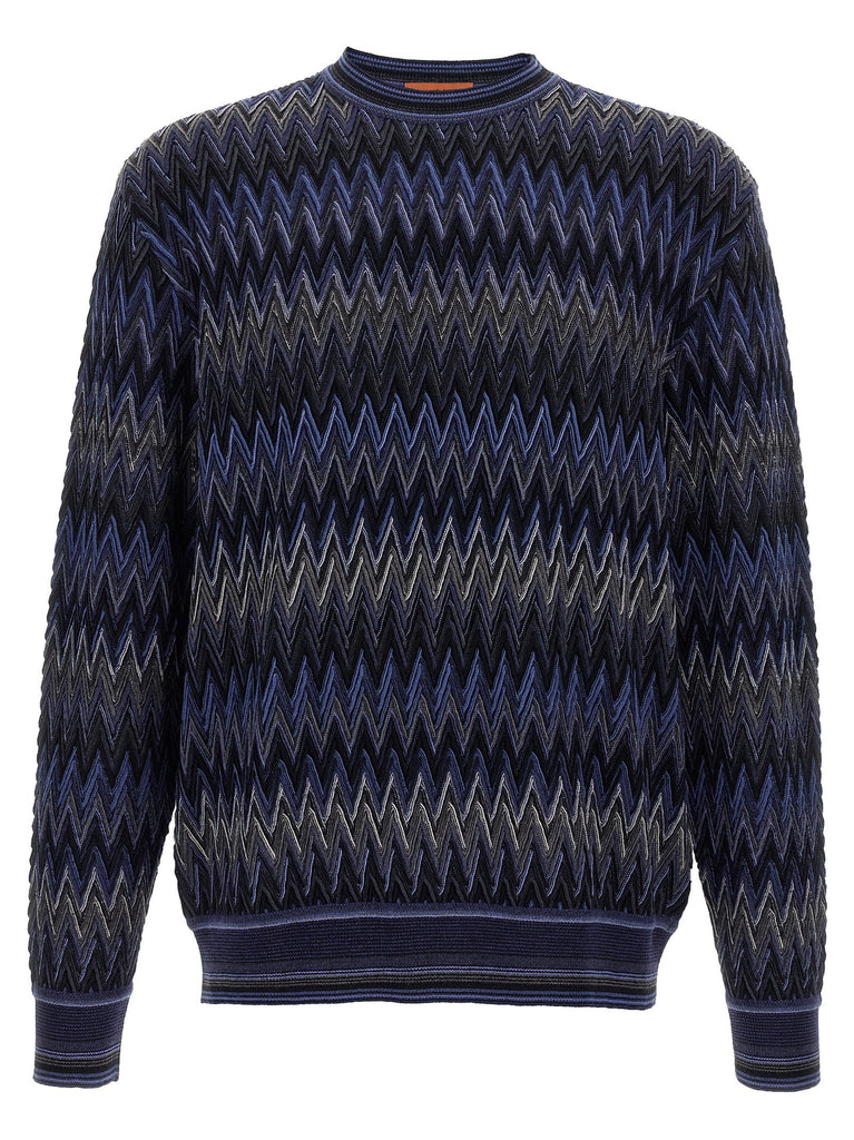 Zigzag pattern sweater