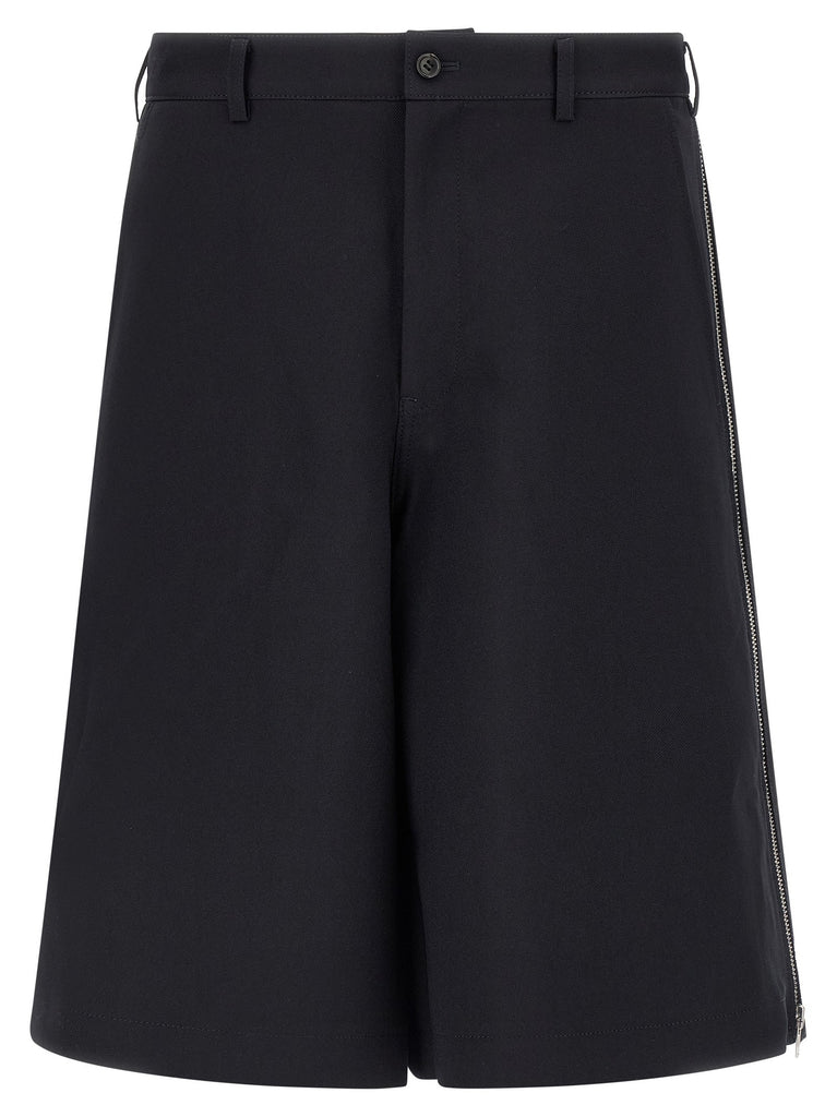 Zip bermuda shorts