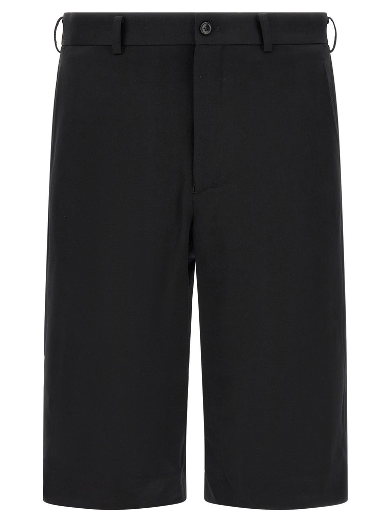 Zip bermuda shorts