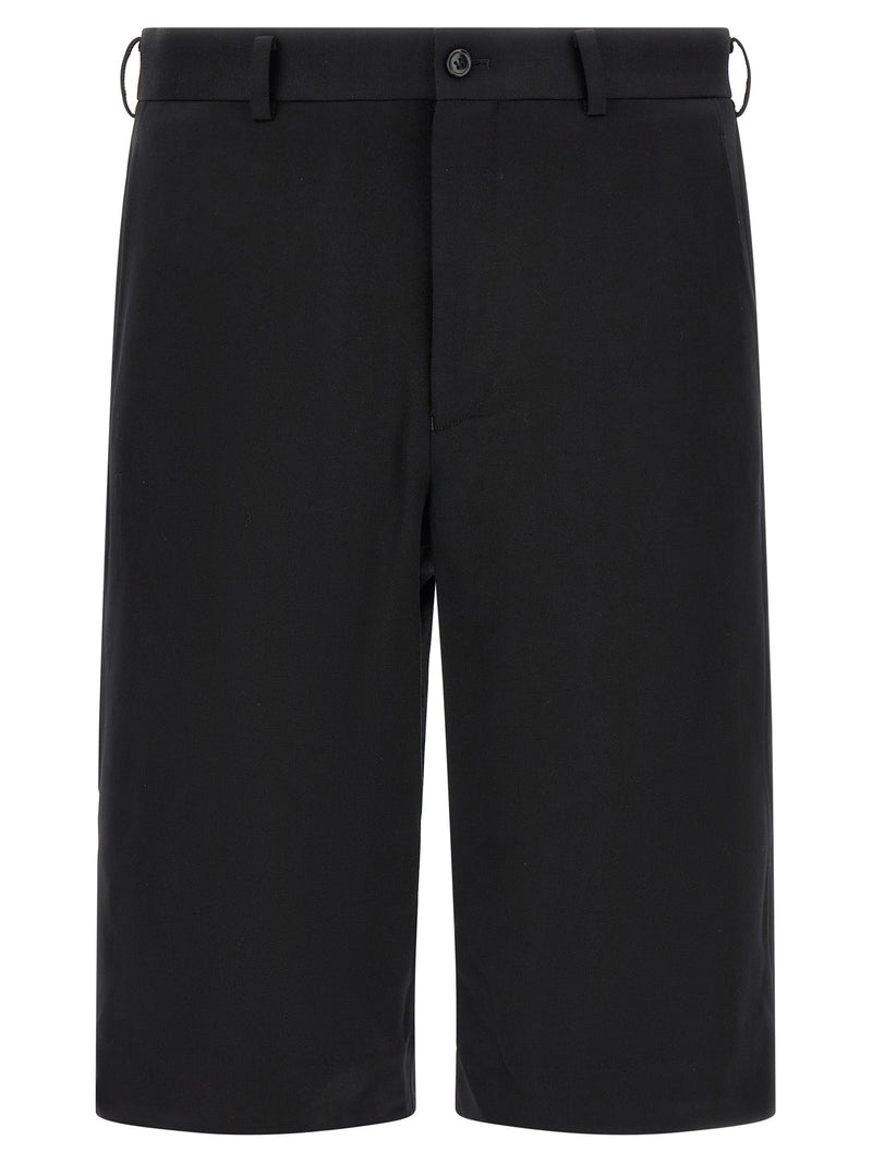 Zip bermuda shorts