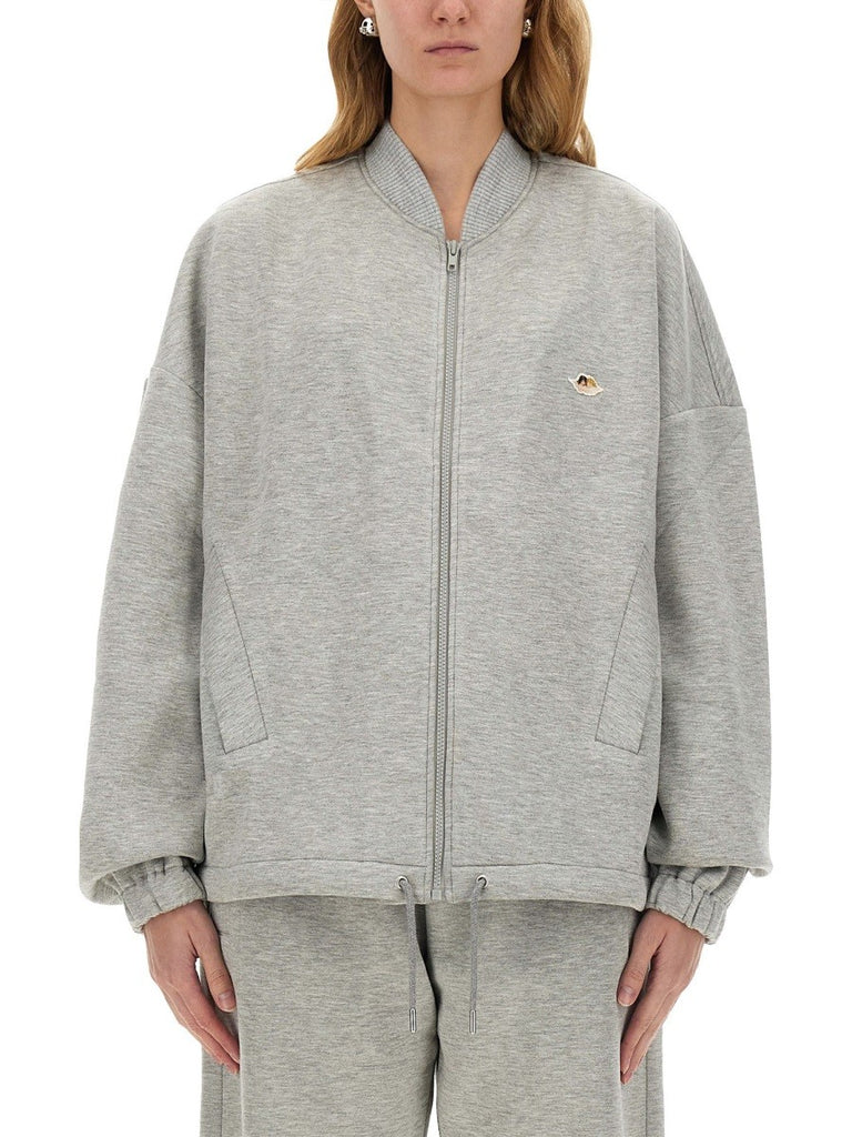 ZIPPERED SWEATSHIRT "ANGEL"