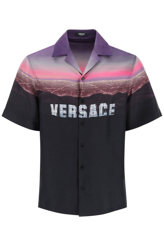 Versace Versace versace hills bowling shirt