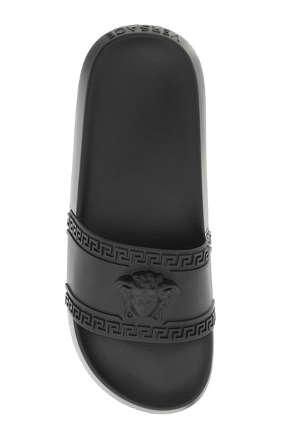 Versace Versace palazzo rubber slides