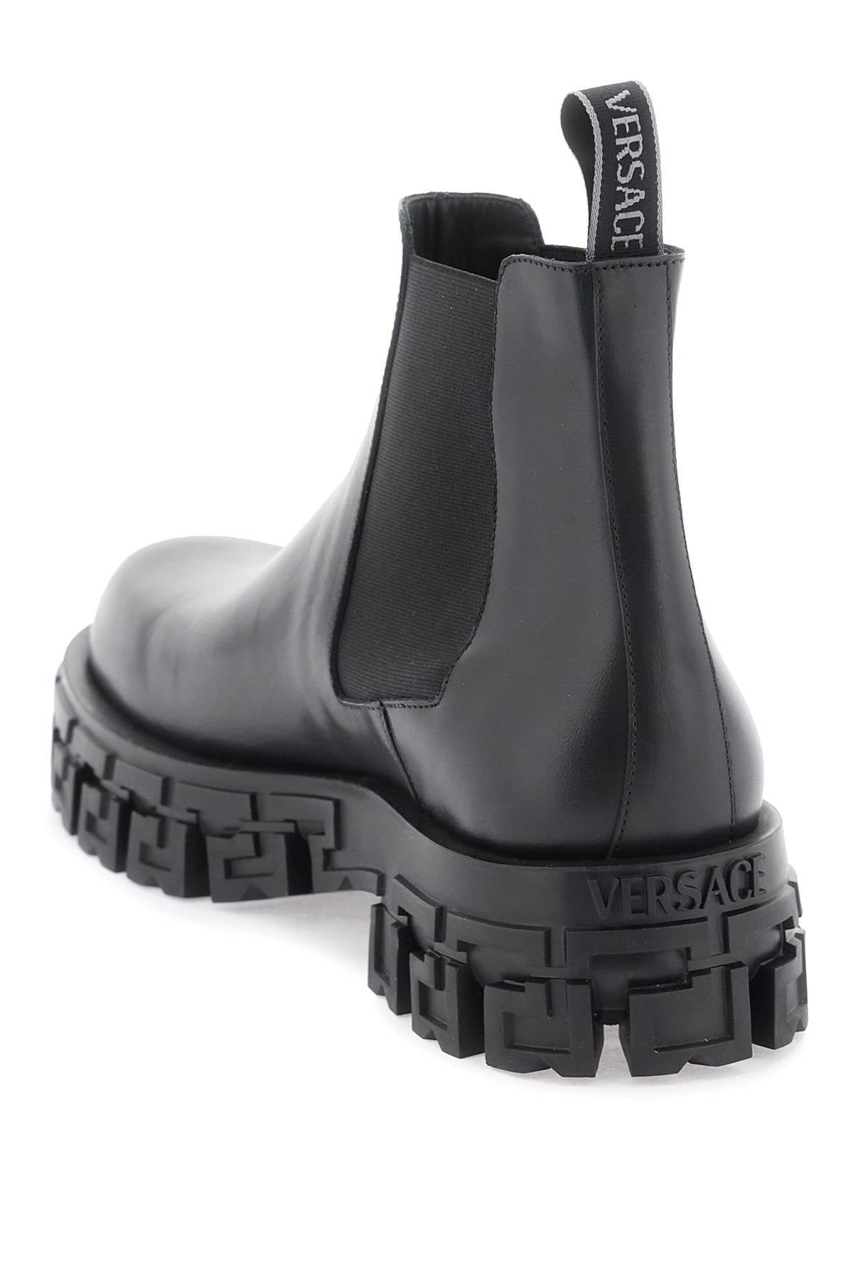 Versace Versace 'greca portico' chelsea boots