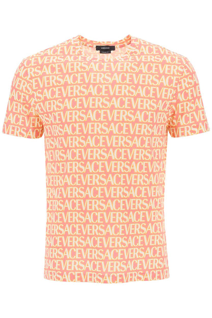 Versace Versace versace allover t-shirt