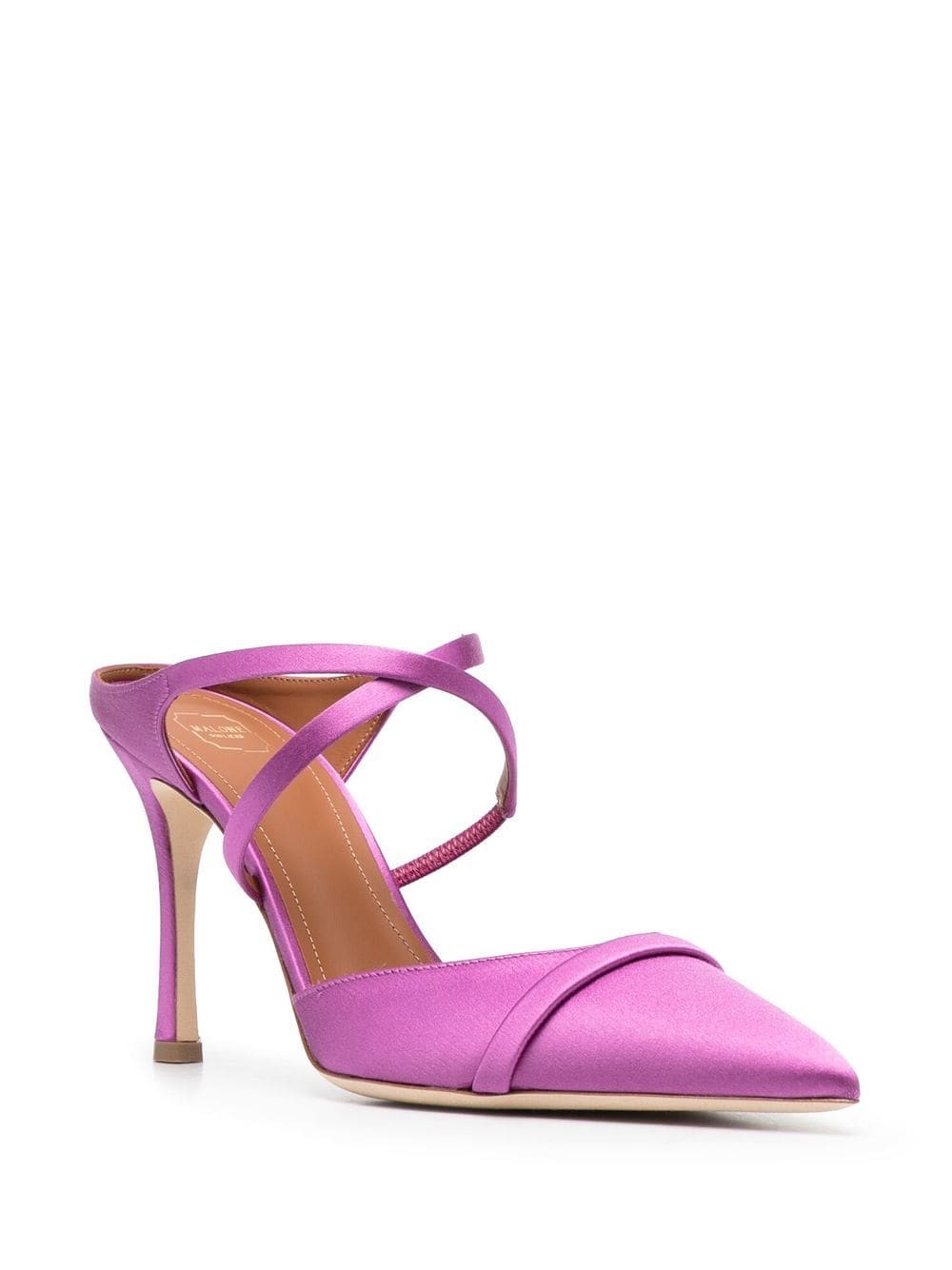 Malone Souliers Malone Souliers With Heel Purple