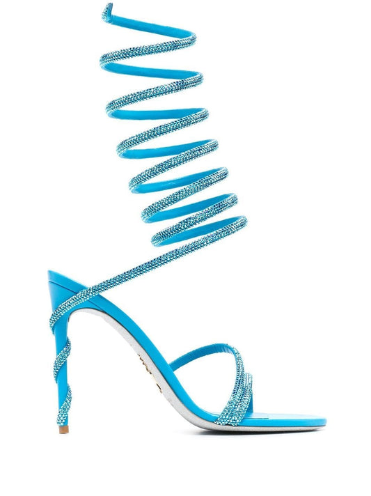 Rene' Caovilla RENE' CAOVILLA Sandals Clear Blue