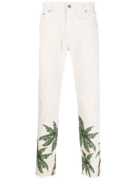 Palm Angels Palm Angels Jeans White