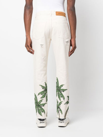 Palm Angels Palm Angels Jeans White