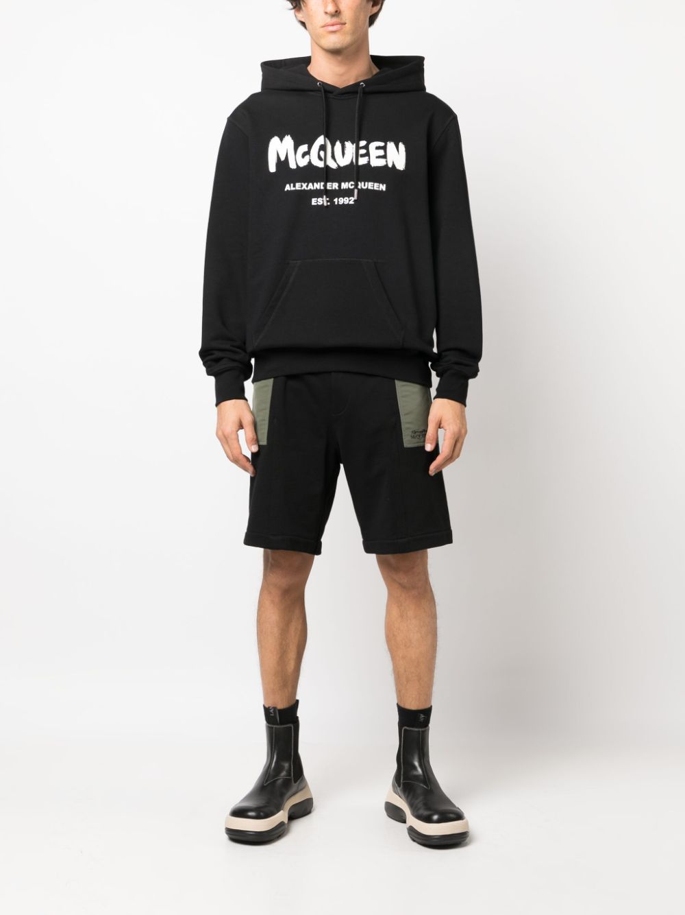 Alexander Mcqueen Alexander McQueen Shorts Black