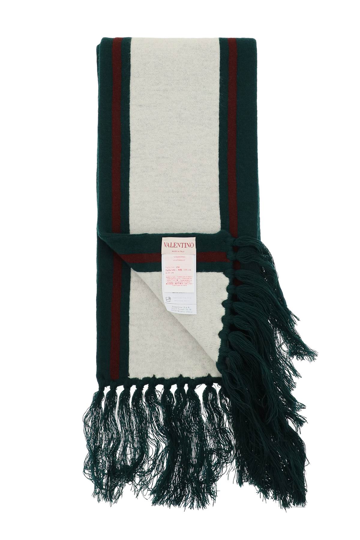 Valentino GARAVANI Valentino garavani wool college scarf