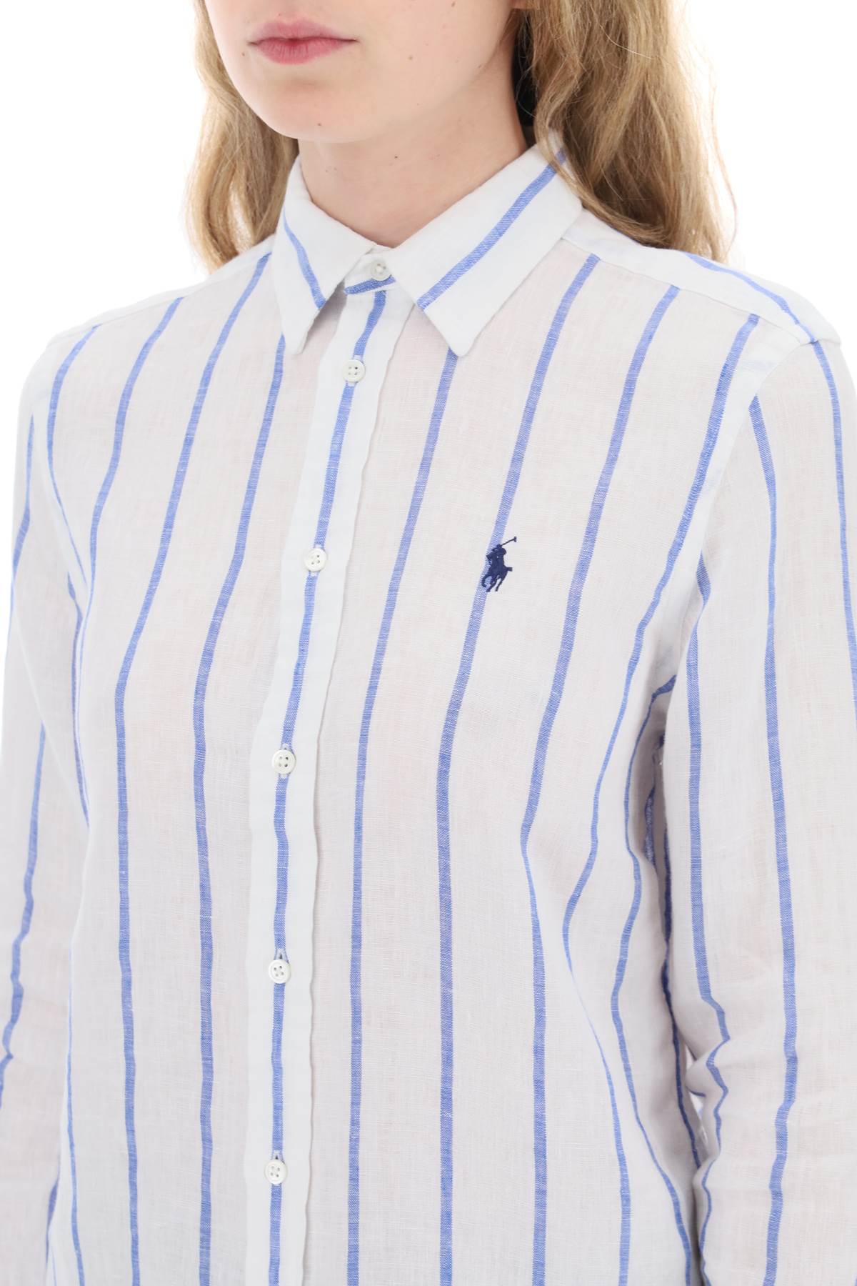 Polo Ralph Lauren Polo ralph lauren striped linen shirt