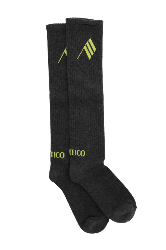 The Attico The attico logo short sports socks