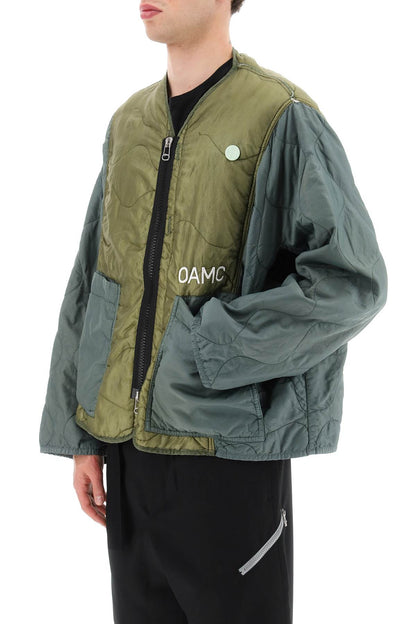 Oamc Oamc 'peacemaker' quilted liner jacket