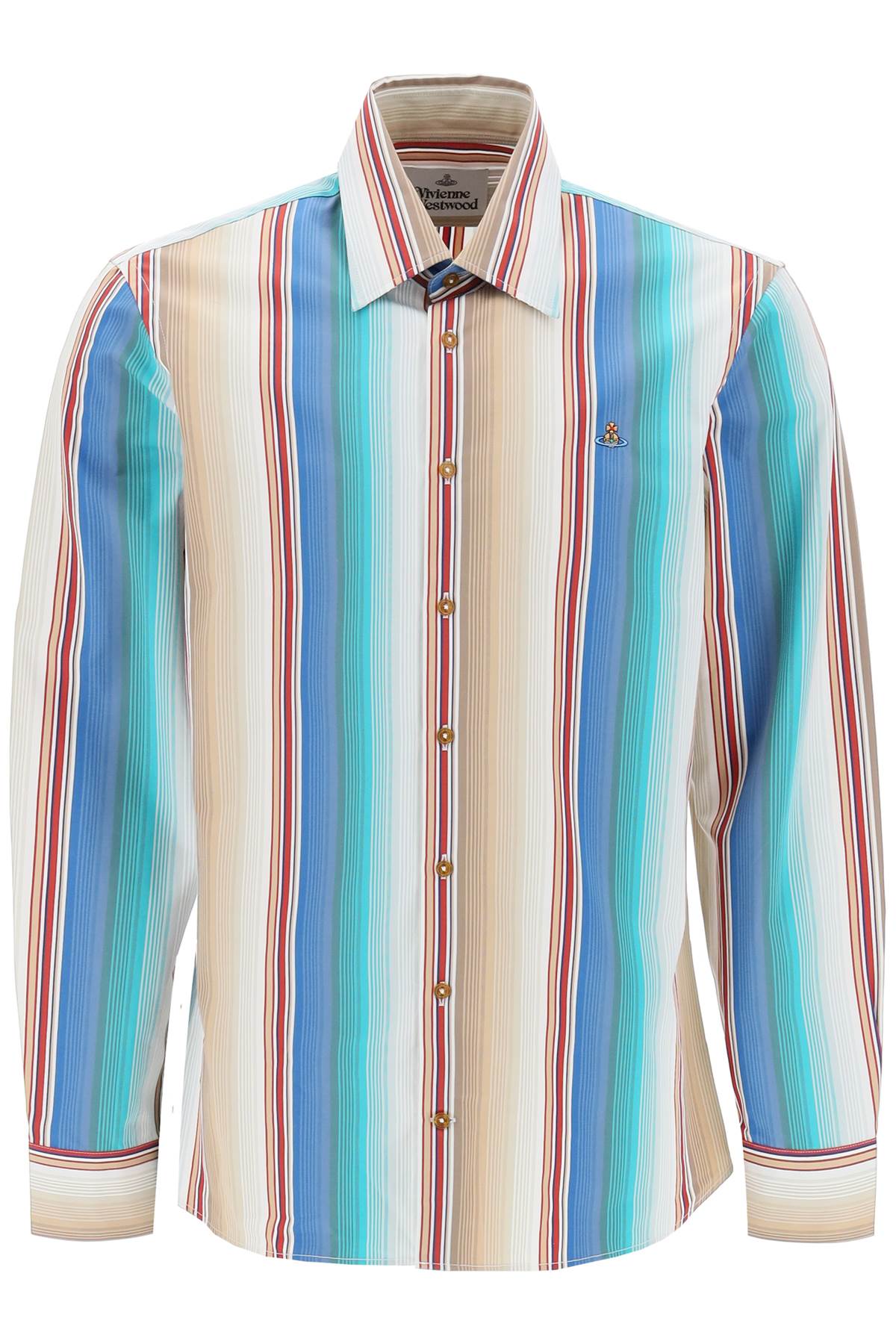 Vivienne Westwood Vivienne westwood striped ghost shirt