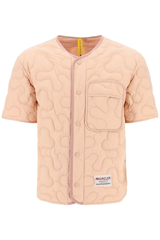 Moncler X SALEHE BEMBURY Moncler x salehe bembury short-sleeved quilted jacket