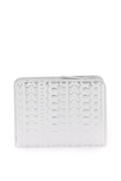 Marc Jacobs Marc jacobs the monogram metallic mini compact wallet